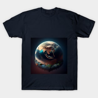 blue earth and sky T-Shirt